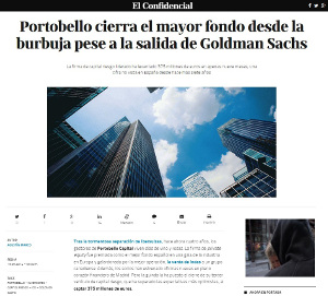 Portobello cierra el mayor fondo desde la burbuja